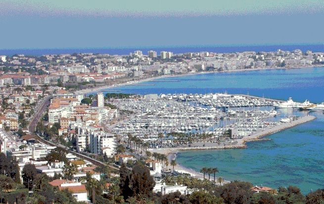 Vue Golfe Juan